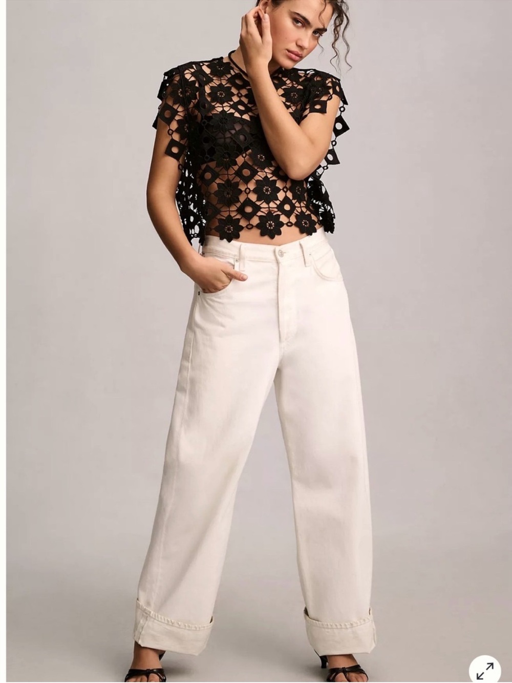 Maeve Floral Shell Top - Picture 3 of 6